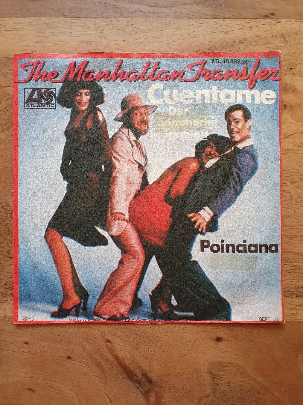 Dischi in vinile: Manhattan Transfer  "Cuéntame"  7" Vinyl Single – Usato da Sirnach venduto da dimitri1963