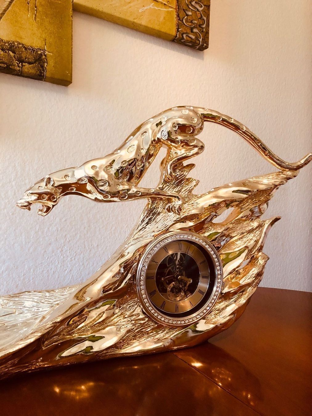 Sculture & Statue: Wunderschönen Dekoration mit Panter 🐆 – Usato da Basel venduto da Ivana_4