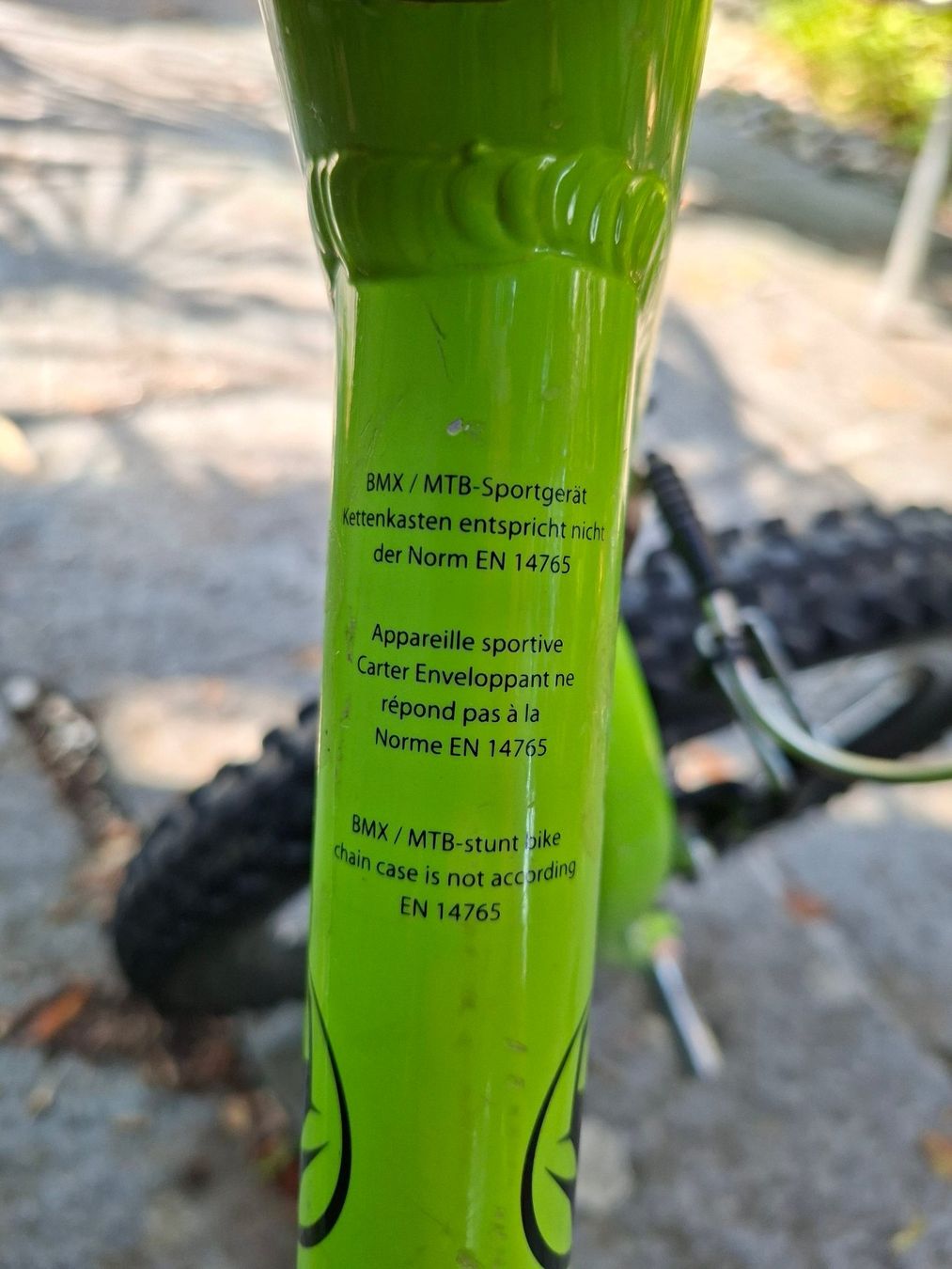 Pyro Velos: Kindervelo, PYRO, 16 Zoll, hellgrün – Gebraucht aus St.Niklausen LU von Wirdbereitsverwendet 4