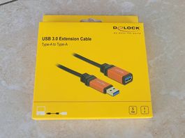 Câble Delock USB 3.0 Extension (Type A-A / 5 Gbps) 1m, Neuf