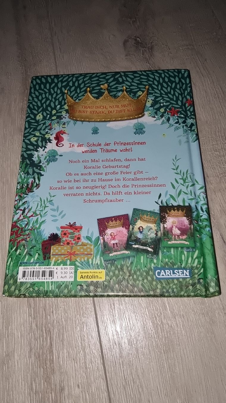 Bücher: Kinderbuch: Schule der Prinzessinnen Neuwertig  – Neu (gemäss Beschreibung) aus Wigoltingen von Zuckerfee84 1