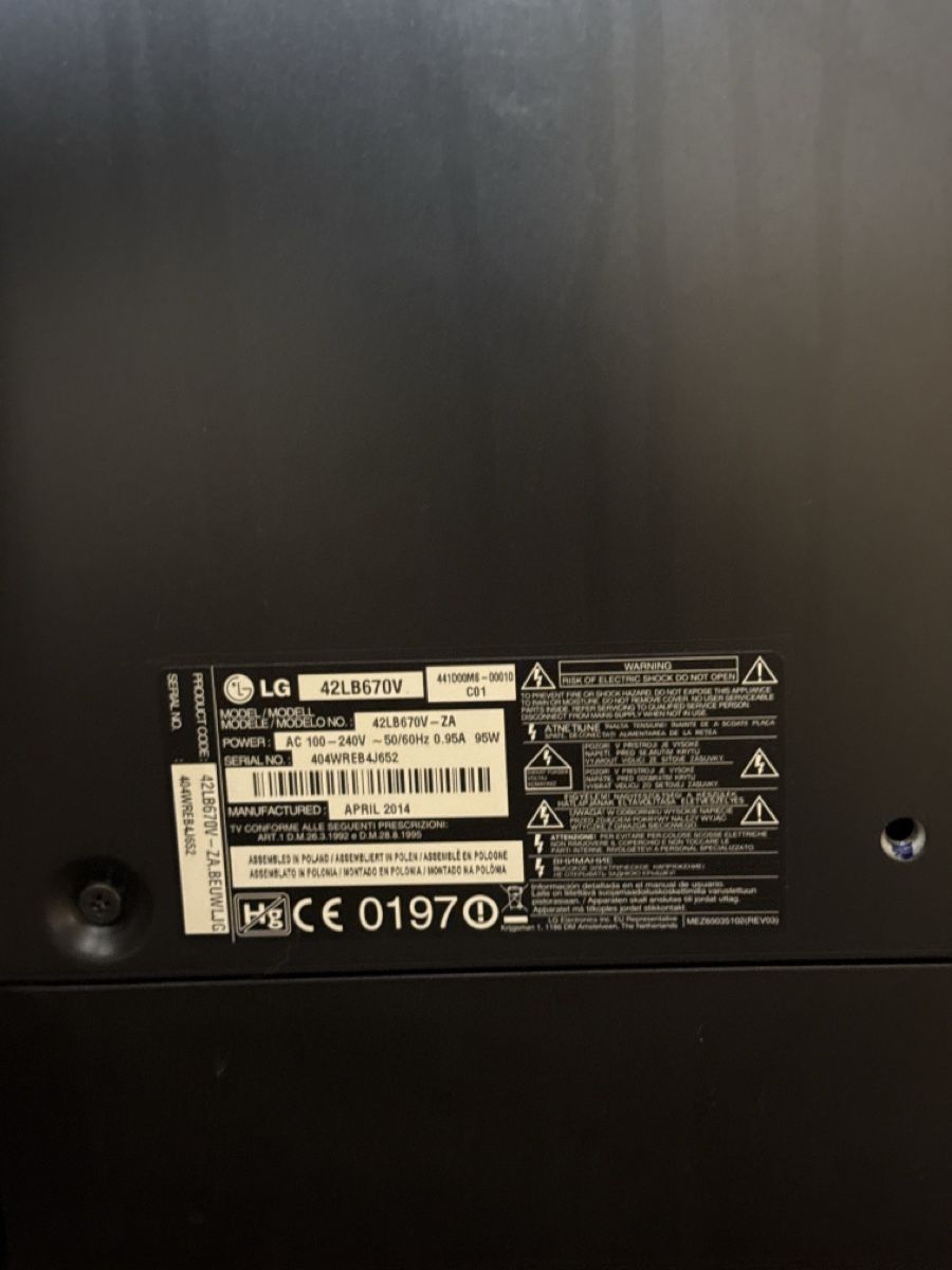 LG Appareils TV: Fernseher LG – D'occasion à Burgdorf par Achilles_Pilot 2