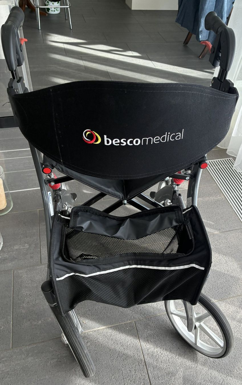 Gehhilfen: Rollator Besco medical "der Komfortable" – Gebraucht aus Zürich von bl8_5t5v