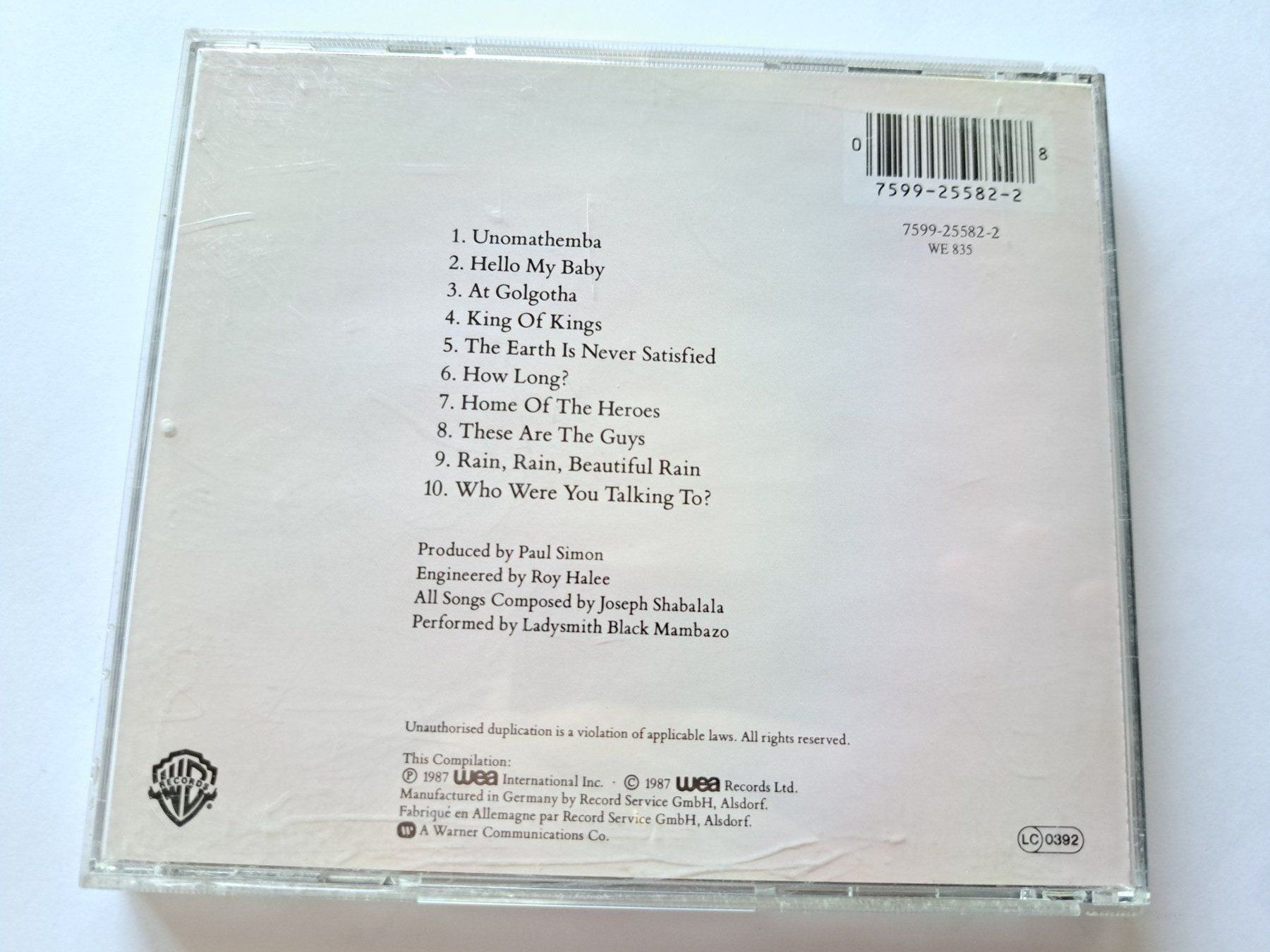 CD: Cd Ladysmith - Black Mambazo  – Usato da Pully venduto da bro_n52j 1