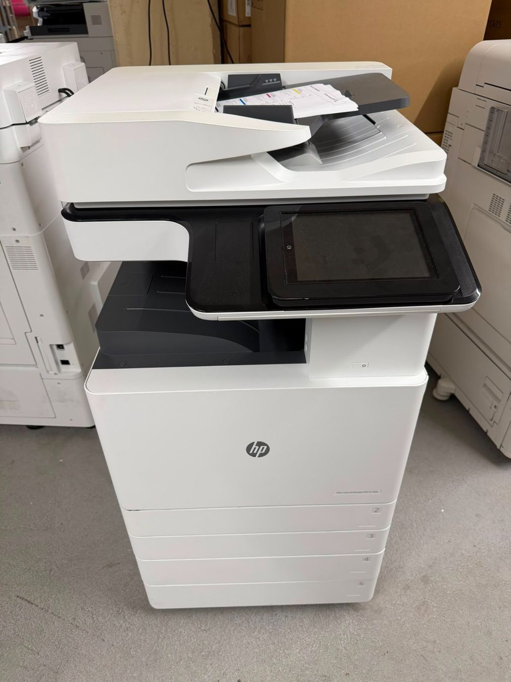 Hewlett Packard Drucker: HP Color LaserJet Managed MFP E77830 A3 Farb-Drucker   TOP!! – Gebraucht aus Dottikon von refurbished-IT