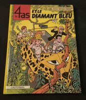 LES 4 AS ET LE DIAMANT BLEU TOME 17 BD VINTAGE 1980 FRANÇAIS