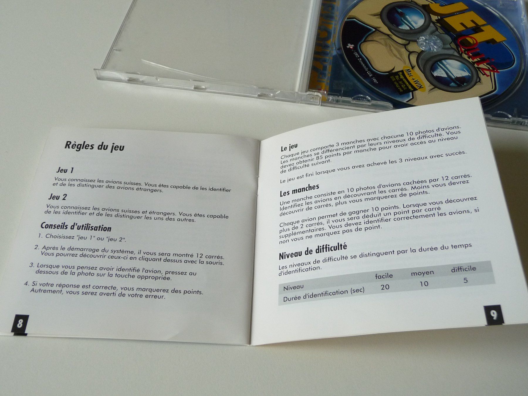 CDs: Lernprogramm Flugzeugerkennung Schweizer Armee 1997 Jet Quiz – Neu (gemäss Beschreibung) aus Winterthur von ricofly 3