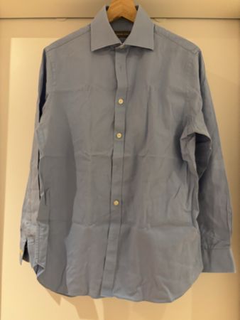 Michael Kors light blue Slim Fit shirt, size 15