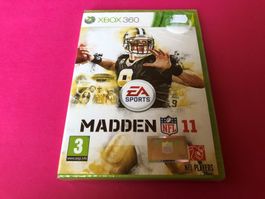 MADDEN 11 SPIEL FÜR XBOX 360 FABRIKNEU UND UNGEÖFFNET