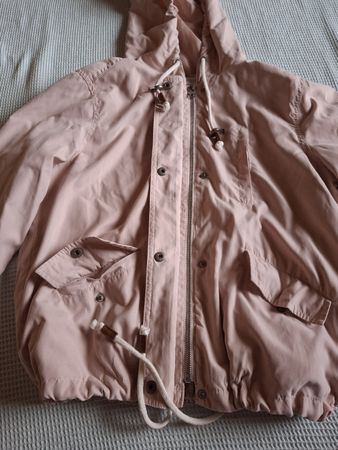 Blouson à capuche marque ONLY rose pastel taille L