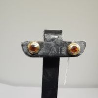 Echt 18K Gold Ohrring mit Schraubverschluss