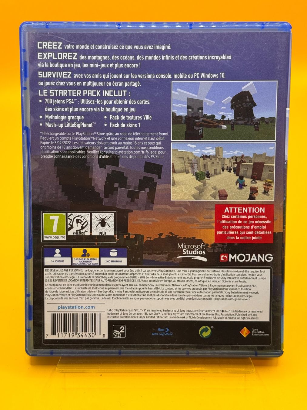 Sony Giochi: Minecraft PS4 - Französische Version – Usato da Oberwil b. Zug venduto da silver2024 1