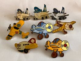 8 Pin Flugzeuge