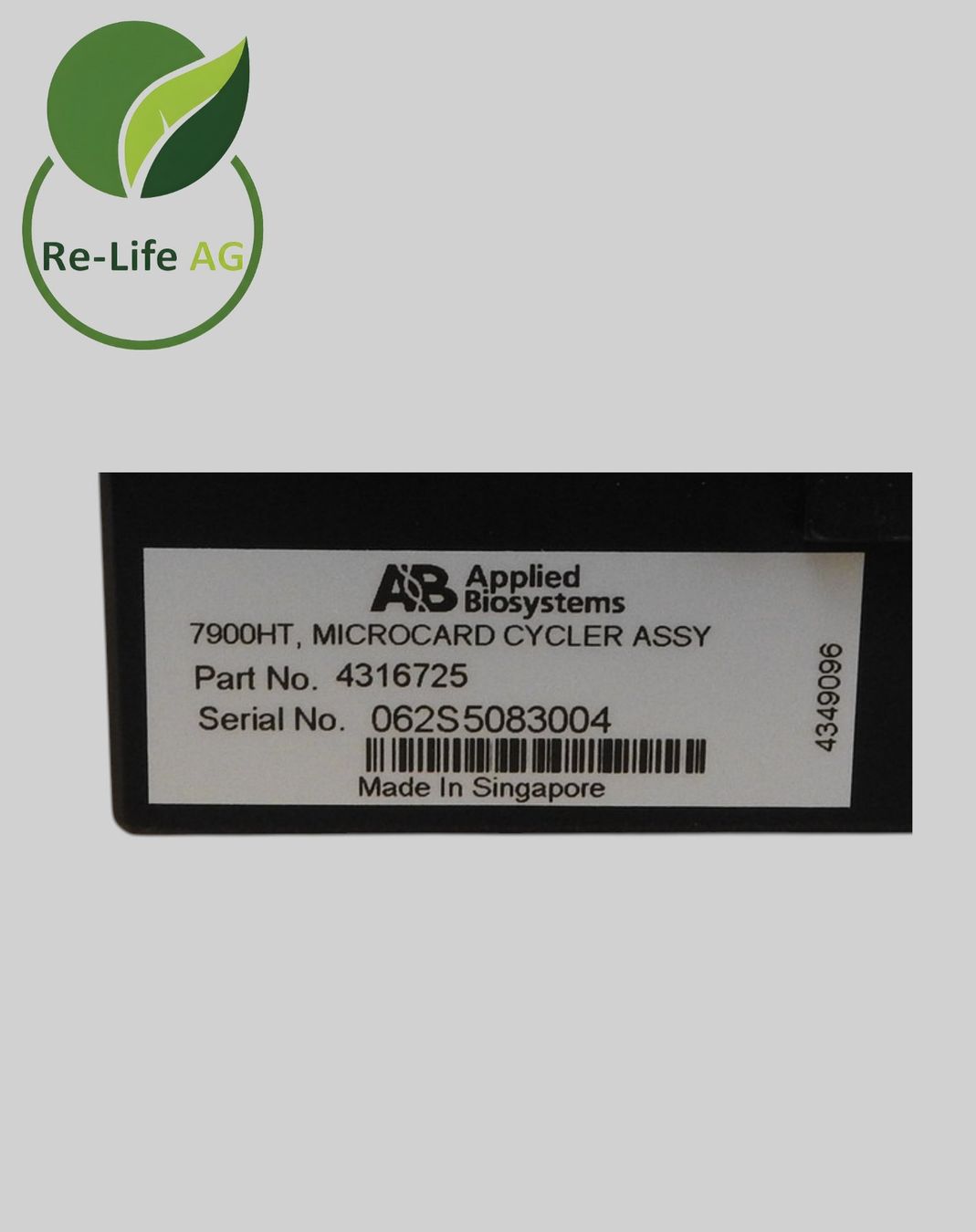 Alle Maschinen: Applied Biosystems | 7900HAT Microcard Cycler Assembly – Gebraucht aus Reinach BL von Re-LifeAG_Labor 2