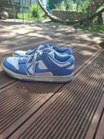 Nike Dunk Low "University Blue– Größe 42,5 – Weiß/Hellblau