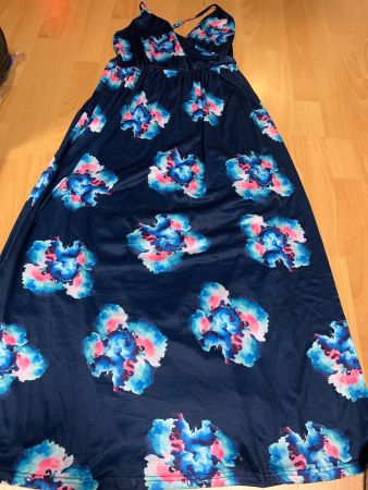 Jolie robe longue d’été taille M