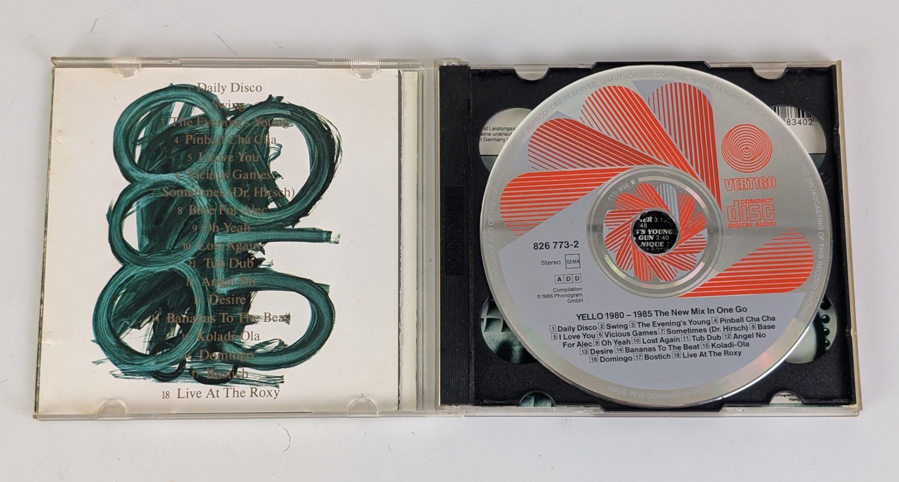 CDs: Yello - Claro Que Si - CD - 1981 - Selten - Top – Gebraucht aus Zürich von 1.Simon 2