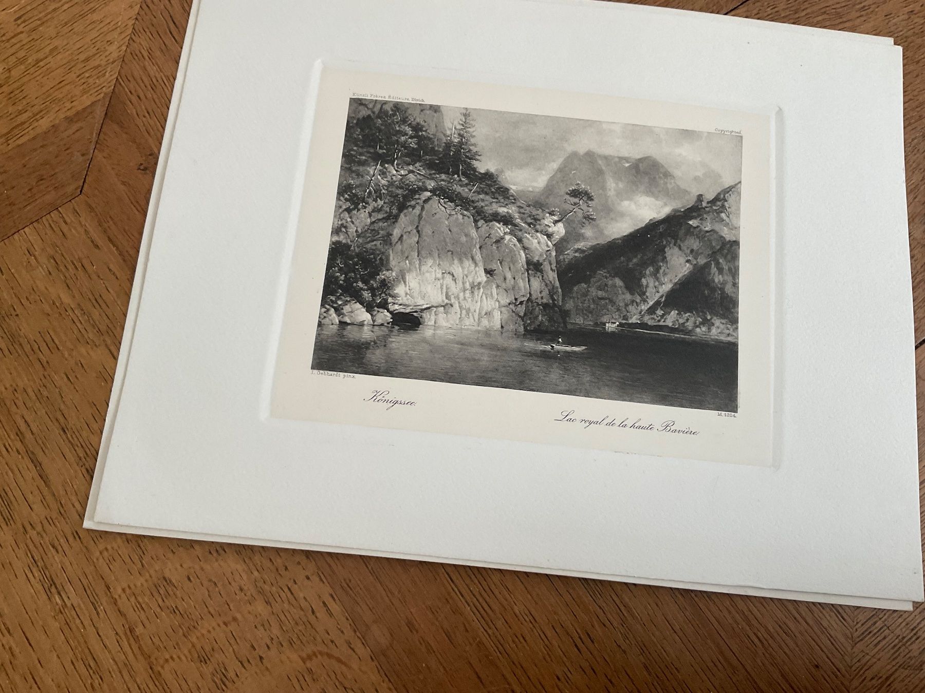Grafiken & Lithographien: Stich Lithografie Druck Romantik VERSAND 12.- – Gebraucht aus Aarau von Schnabeltier01 1