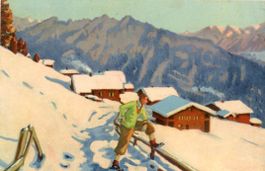 Beatenberg  BE  -  Winterliche Umgebung     um 1933
