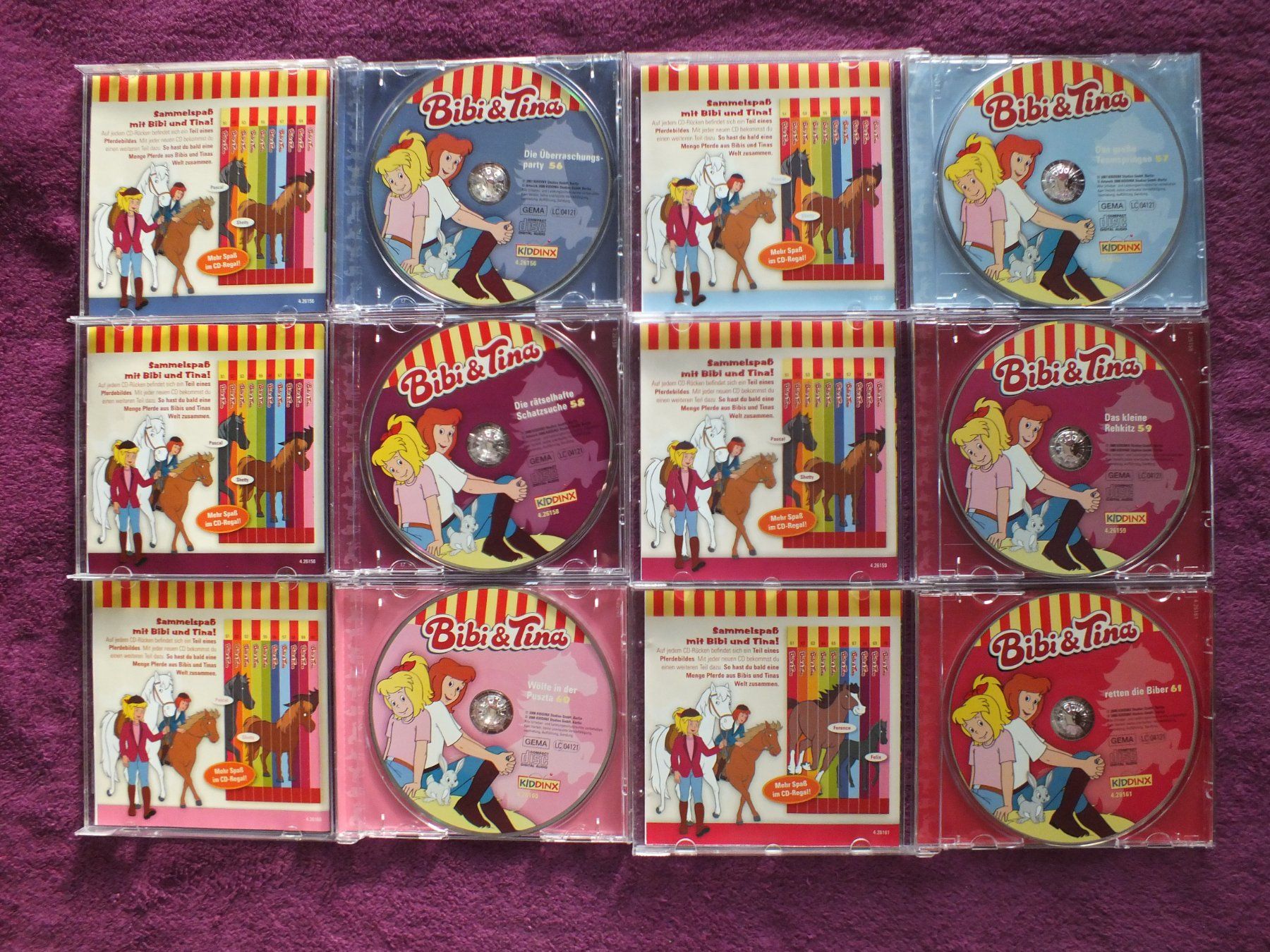 CDs: 6 - Bibi & Tina - Hörspiel - CD´s – Gebraucht aus Müllheim Dorf von Seeeule01 7