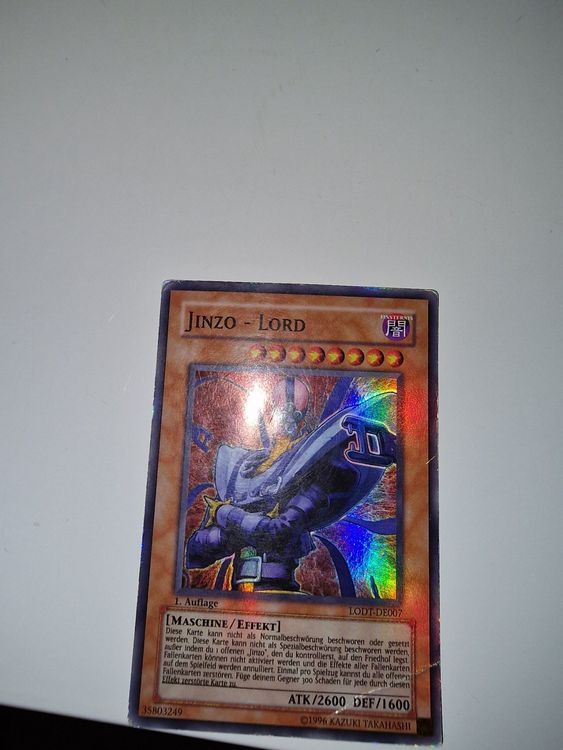Yu-Gi-Oh! TCG – Jinzo – Lord – 1st Edition (Near Mint, English) - View #2