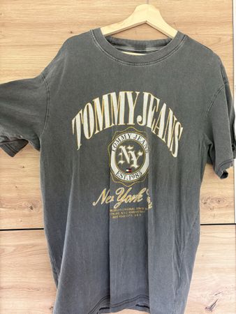 Tommy Jeans T-Shirt Grau Grösse M guter Zustand