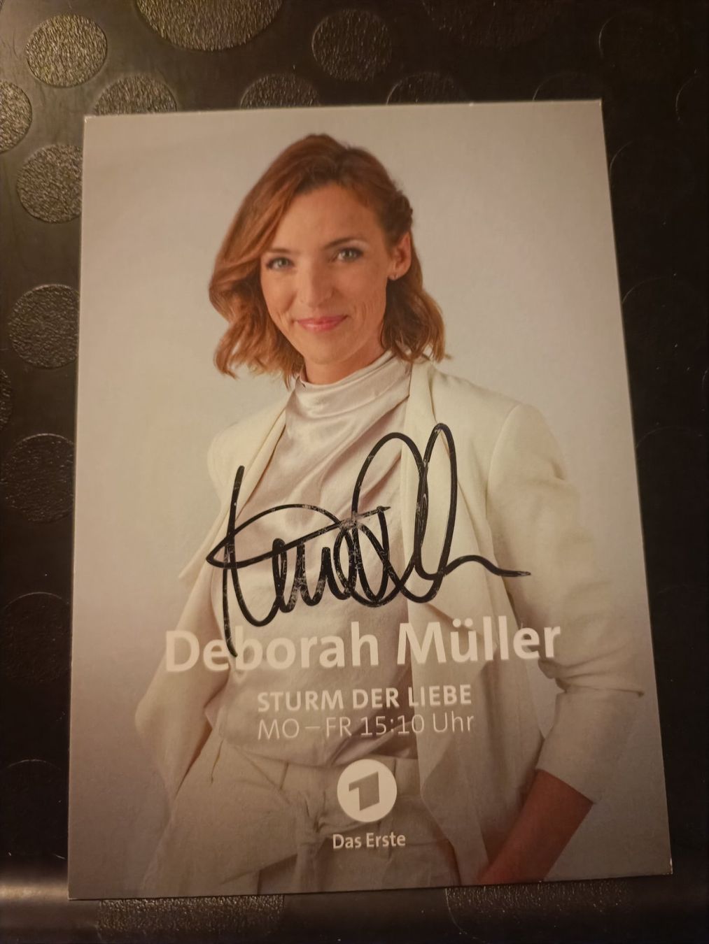 Autogramme: Deborah Müller - handsigniert - Sturm der Liebe – Gebraucht aus Menziken von Artographs