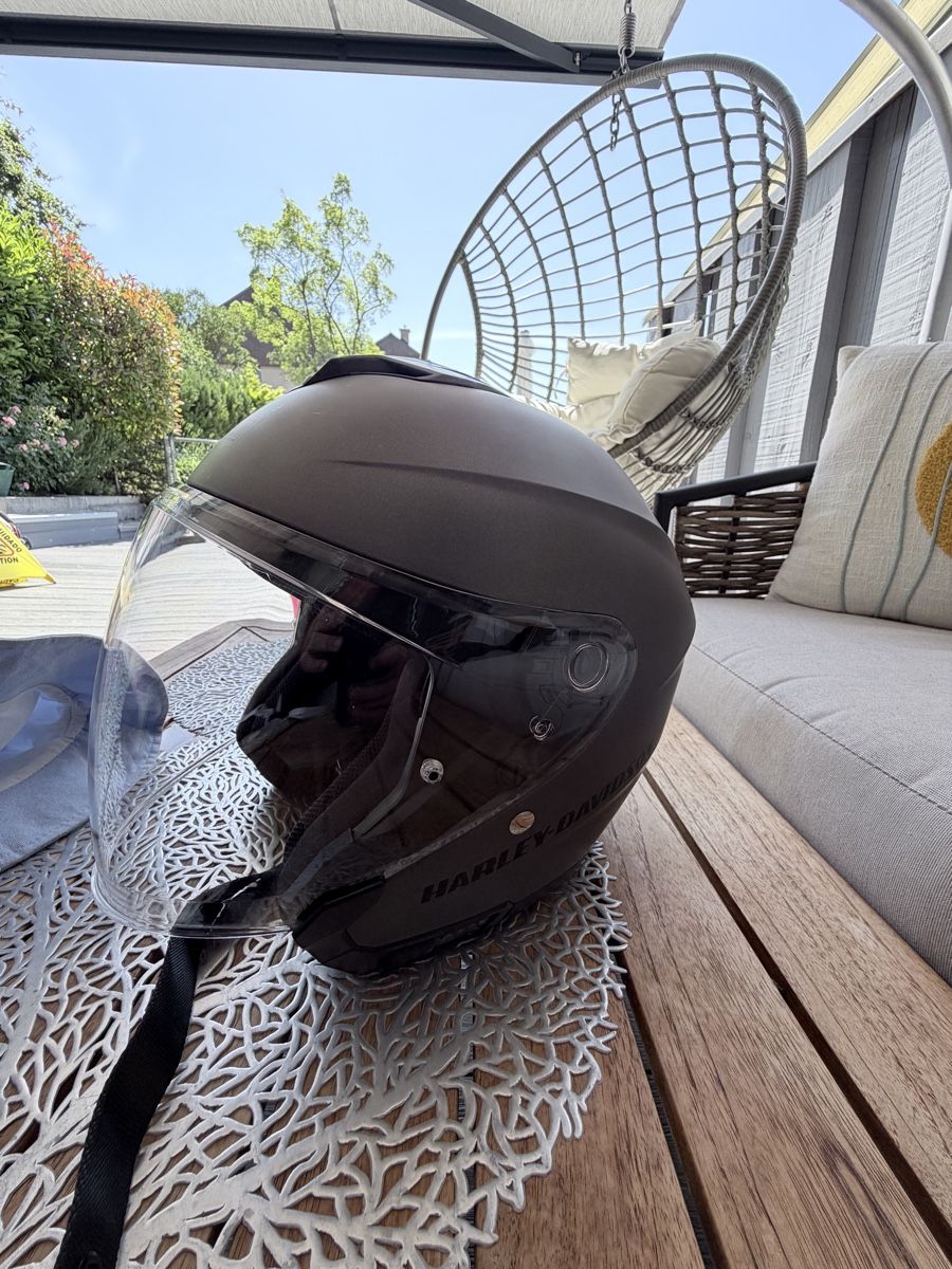 Harley-Davidson Caschi & visiere: Casque Harley-Davidson Modulable Gris Mat - Style & Confort – Nuovo (secondo la descrizione) da Biel/Bienne venduto da MR.SRR 6