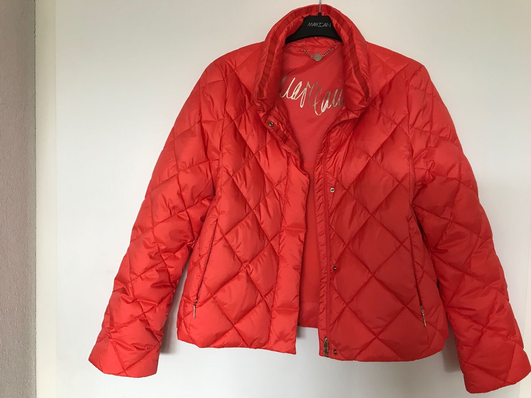 Marc Cain Giacche: Marc Cain Daunenjacke, orange, Gr. 3 – Usato da Niederteufen venduto da mix18 2