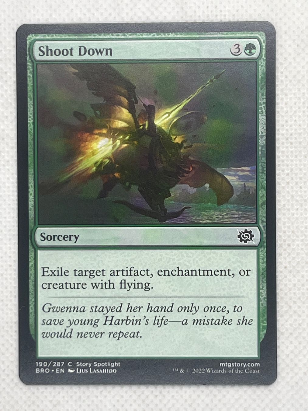 Magic The Gathering Carte collezionabili: Magic: The Gathering - Shoot Down - Story Spotlight – Usato da Hinterkappelen venduto da Kim1992