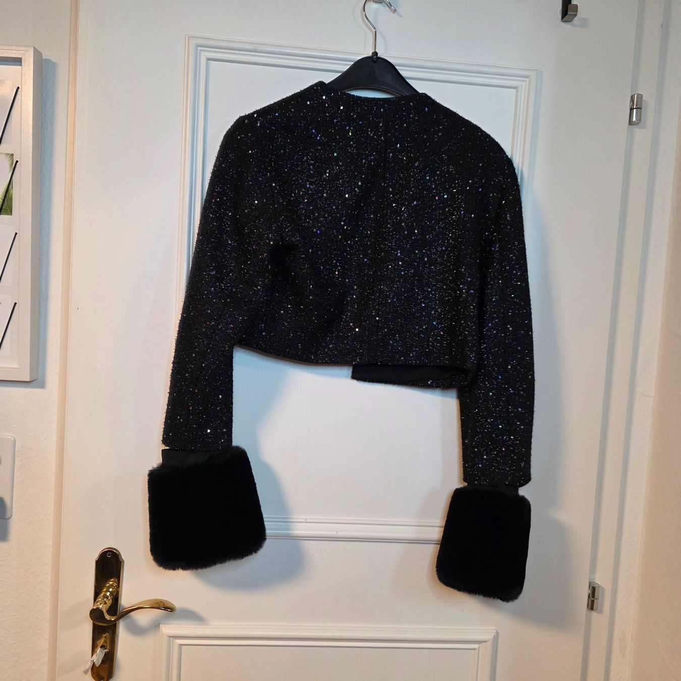 Esprit Jacken: ESPRIT Glitzer Jacke mit Kunstfell Gr.36 – Gebraucht aus Wald ZH von CapLux 4
