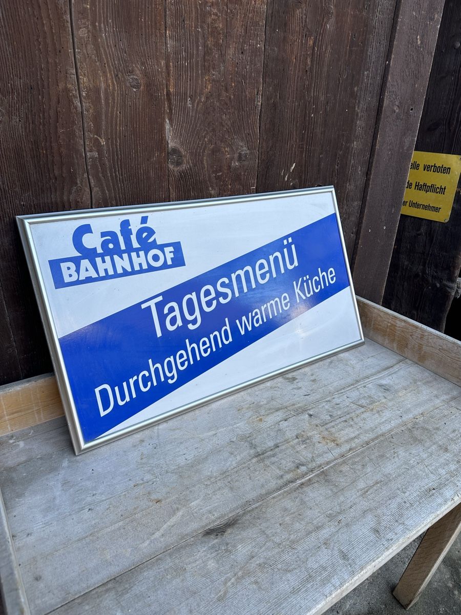 Ecriteaux: Blechschild Werbetafel Werbung – D'occasion à Villmergen par Bezdupe