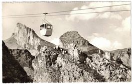 Leysin - Gondelbahn mit Tours d'Aï