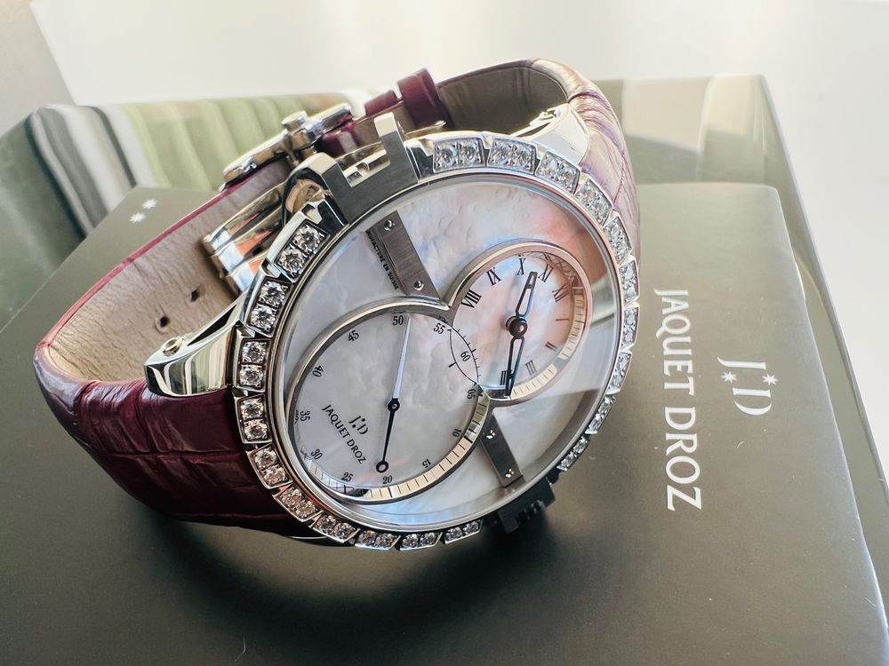 Jaquet Droz Uhren: JAQUET DROZ Grande Seconde SW41 Auto, MOP&Diamonds, OVP19000 – Neu (gemäss Beschreibung) aus Le Mont-sur-Lausanne von LycaGallery 7