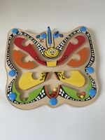 Hape Schmetterling Holzperlenlabyrinth guter Zustand