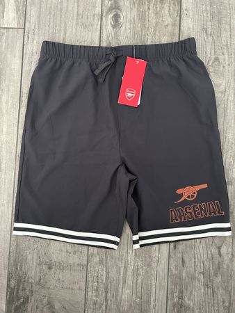 Arsenal FC shorts grey dark new with tags size 16