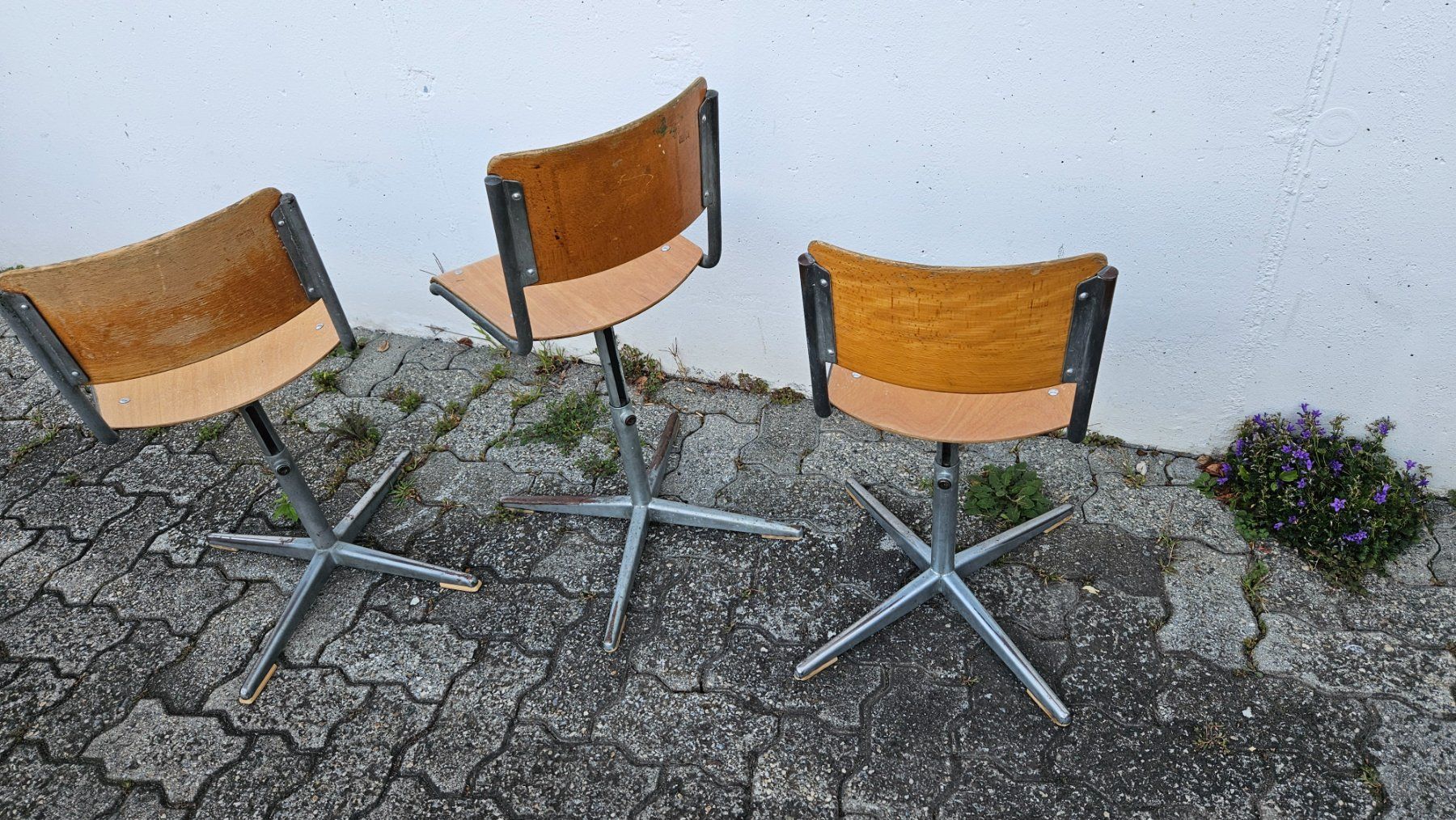 Embru Sedie: 3 alte Embru Schulstühle, Kinderstühle – Usato da Untervaz venduto da FullFlap777 2