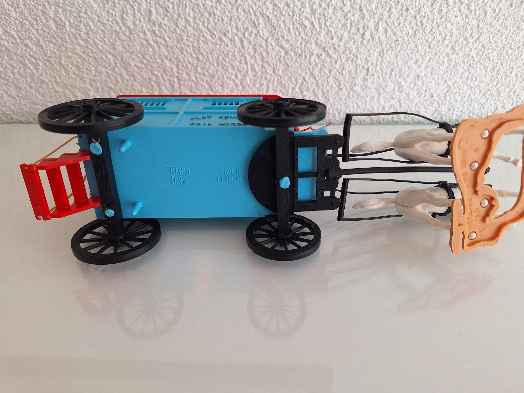 Timpo Statuette: Timpo Gefängniskutsche 2 Spänner   Lot 88 – Usato da Sissach venduto da luvama 1