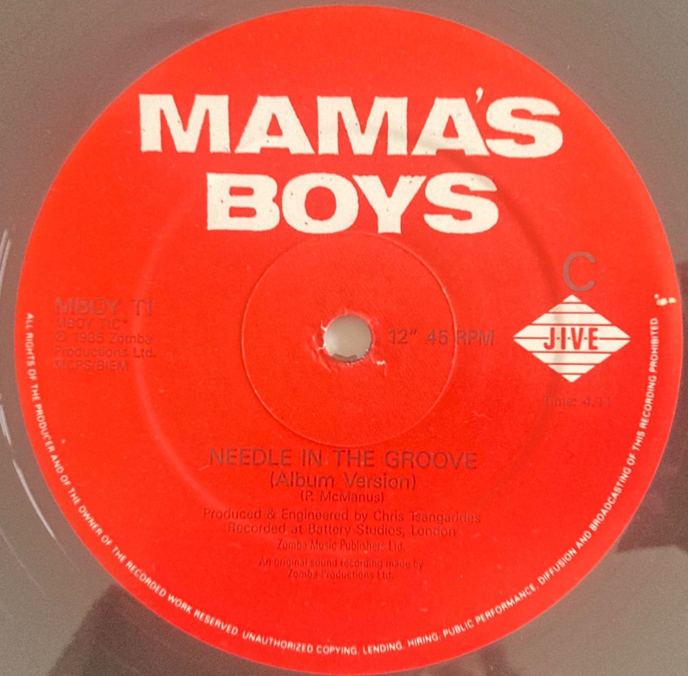 Dischi in vinile: MAMA'S BOYS - HIGHER GROUND – Usato da Poliez-Pittet venduto da Newtown-Records 3