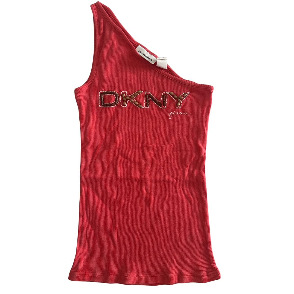 DKNY Top: Y2K DKNY ONE-SHOULDER TOP – Usato da Zofingen venduto da JumpInVintage