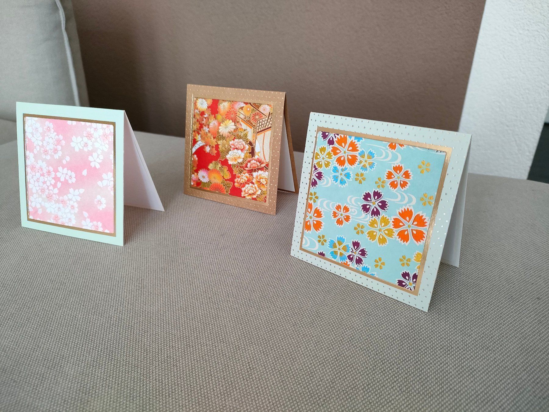 Karten: 30 Karten mit Japanpapier- Aktion! – Neu und originalverpackt aus Bern von Lidia.5 3