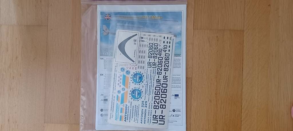 Kit di modellismo & Modellini statici: Antonov An-225 (Modelsvit 1:72) – Nuovo e nell'imballaggio originale da Neuhausen am Rheinfall venduto da Guehni 3