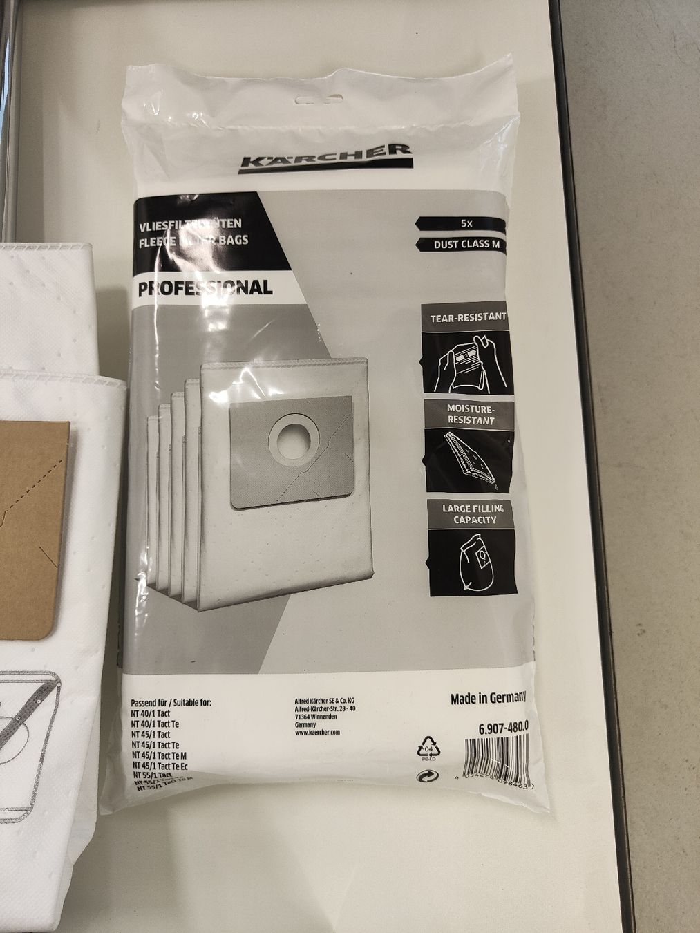 Kärcher Sonstiges für Haushalt & Wohnen: 6 Neue Kärcher Staubsauger Säcke – Neu (gemäss Beschreibung) aus Ehrendingen von Axe31 3