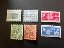 DDR 1959  Nr. 676-681 *  (5595)
