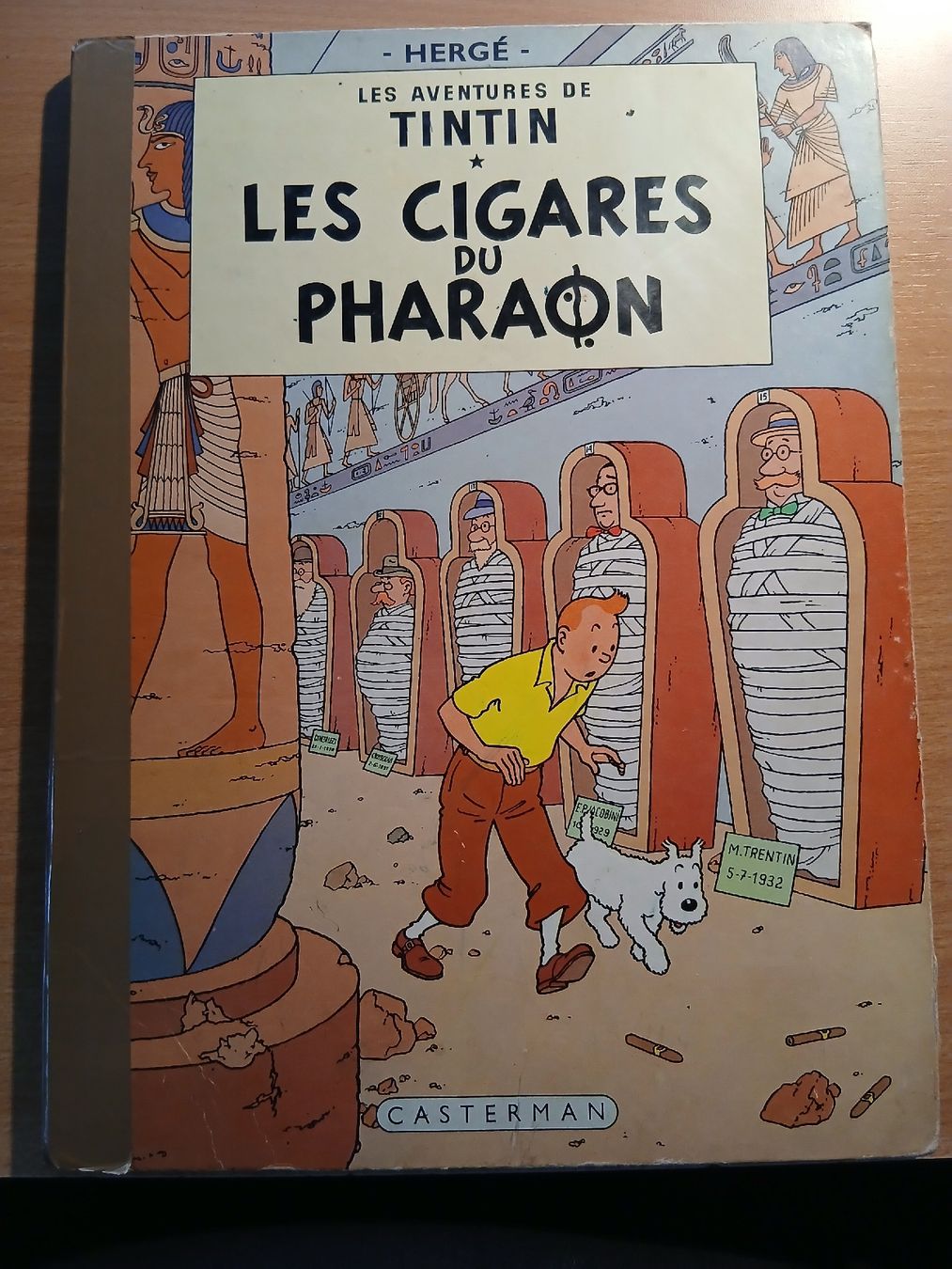 Comics: Tintin les cigares du pharaon – Gebraucht aus la chaux-de-fonds von Melacora35