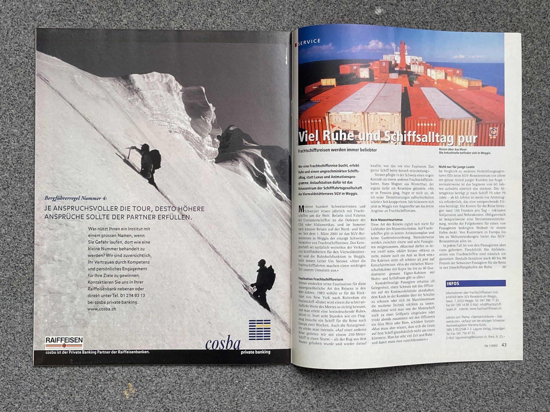 Riviste & Magazine: Via Zeitschrift VÖV SBB PostAuto BVB TPG LLB SBB Cargo – Nuovo (secondo la descrizione) da Bern venduto da AWiBe 4