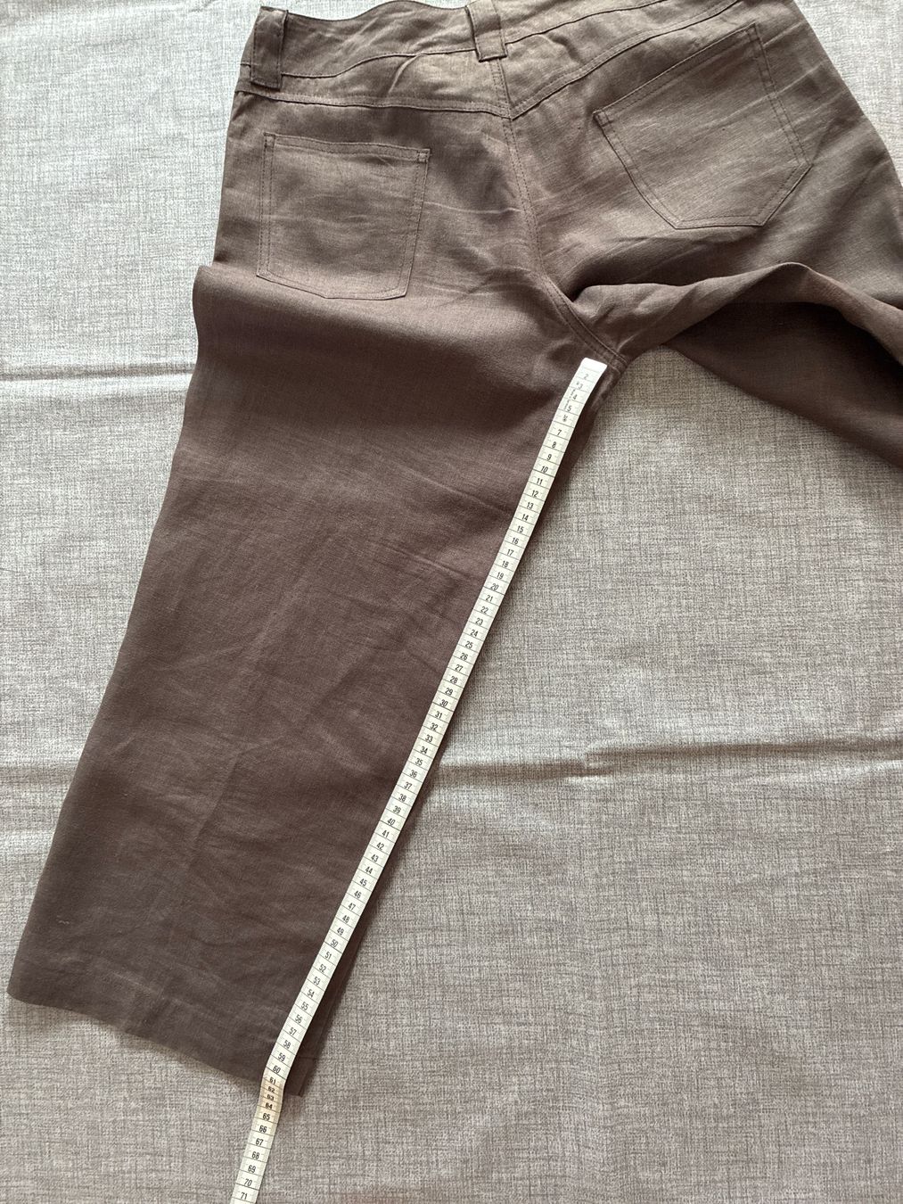 Pantaloni: 7/8 Leinenhose von Serafini Gr. 42 – Usato da Davos Platz venduto da nanigl 5
