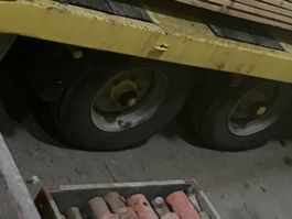 Remorque TRSP de choses, Porte engins 2 essieux, et ridelles