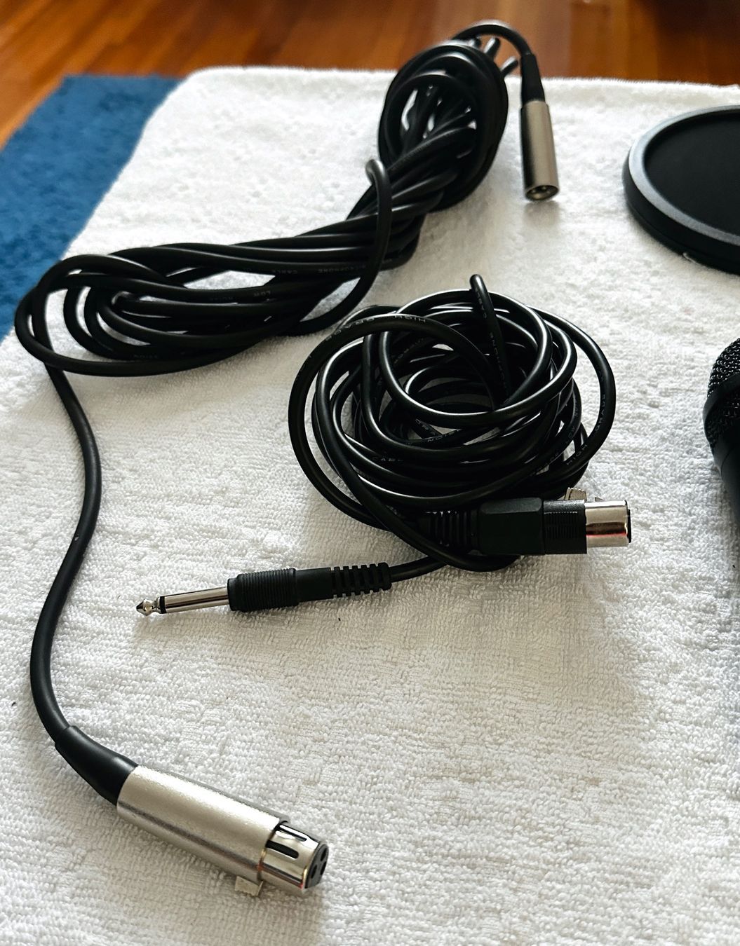 Mikrofone: Mikrofone 2 x + Audiokabel + Verlängerungskabel + Filter – Gebraucht aus Viganello von Aoho 3