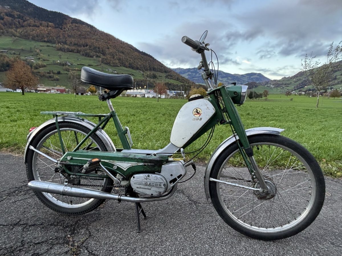 Sachs Ciclomotori: Mofa Sachs 503 Junior 2 Gang Automat – Usato da Brunnen venduto da DownforceOne
